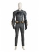 Justice League Batman Bruce Wayne Battle Suit Halloween Cosplay Costume Full Set