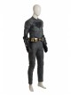 Justice League Batman Bruce Wayne Battle Suit Halloween Cosplay Costume Full Set
