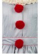 It Pennywise Gray Joker Suit Halloween Cosplay Costume Full Set
