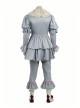 It Pennywise Gray Joker Suit Halloween Cosplay Costume Full Set