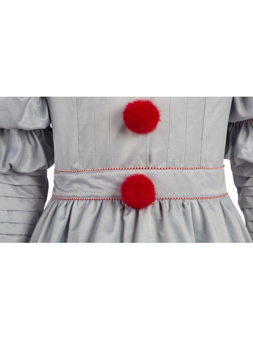 It Pennywise Gray Joker Suit Halloween Cosplay Costume Full Set