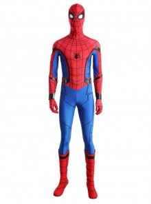 Spider-Man Homecoming Spider-Man Peter Parker Halloween Cosplay Costume Bodysuit Full Set