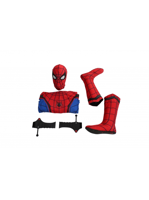 Spider-Man Homecoming Spider-Man Peter Parker Halloween Cosplay Costume Bodysuit Full Set