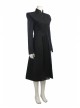 Game Of Thrones Season 7 Dragon Mother Daenerys Targaryen Black Coat Halloween Cosplay Costume Full Set