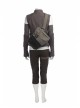 Star Wars The Last Jedi Rey Halloween Cosplay Costume Brown Vest Suit Full Set