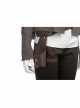 Star Wars The Last Jedi Rey Halloween Cosplay Costume Brown Vest Suit Full Set