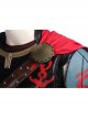Thor Ragnarok Thor Odinson Black Vest Battle Suit Halloween Cosplay Costume Full Set