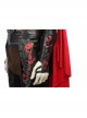 Thor Ragnarok Thor Odinson Black Vest Battle Suit Halloween Cosplay Costume Full Set