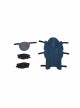 Thor Ragnarok Thor Odinson Black Vest Battle Suit Halloween Cosplay Costume Full Set