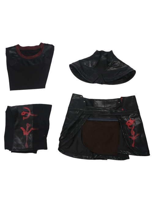 Thor Ragnarok Thor Odinson Black Vest Battle Suit Halloween Cosplay Costume Full Set