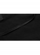 Turtleneck Collect Waist Lace-Up Black Gothic Skinny Bottoming Shirt