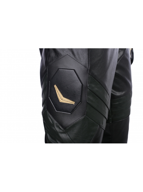 Thor Ragnarok Loki Battle Suit Halloween Cosplay Costume Full Set