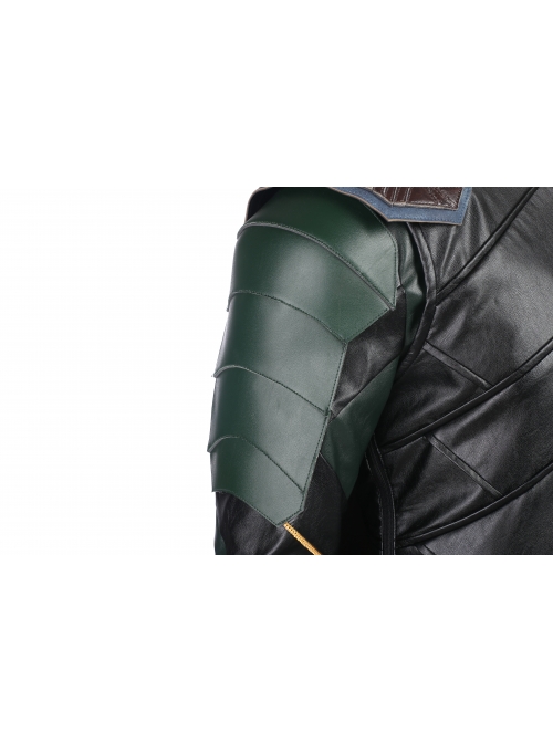 Thor Ragnarok Loki Battle Suit Halloween Cosplay Costume Full Set