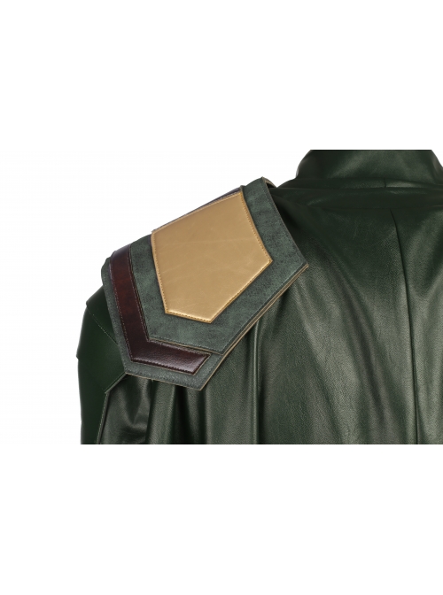 Thor Ragnarok Loki Battle Suit Halloween Cosplay Costume Full Set