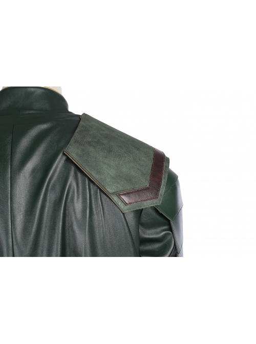 Thor Ragnarok Loki Battle Suit Halloween Cosplay Costume Full Set