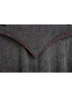 Game Of Thrones Season 7 Dragon Mother Daenerys Targaryen Black Dress Set With Cloak Halloween Cosplay Costume Full Set