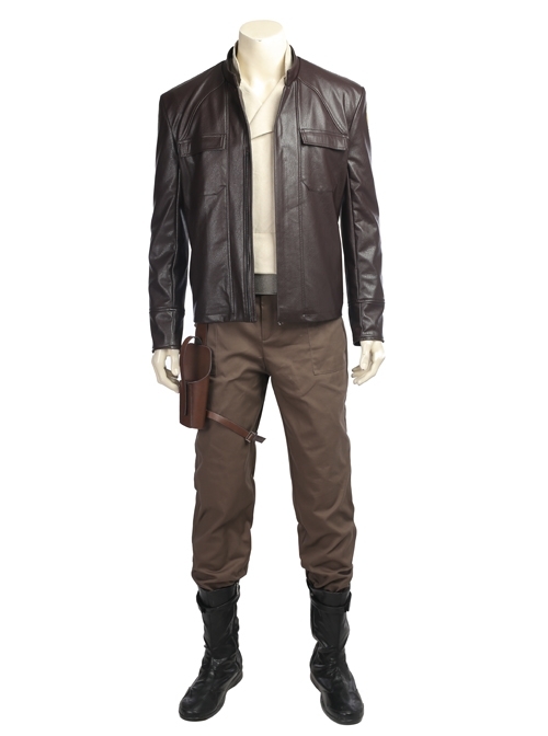 Star Wars The Last Jedi Poe Dameron Halloween Cosplay Costume Full Set