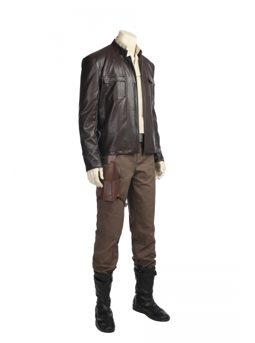 Star Wars The Last Jedi Poe Dameron Halloween Cosplay Costume Full Set