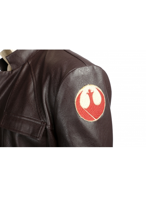Star Wars The Last Jedi Poe Dameron Halloween Cosplay Costume Full Set