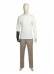Star Wars The Last Jedi Luke Skywalker Halloween Cosplay Costume Khaki Cloak Full Set