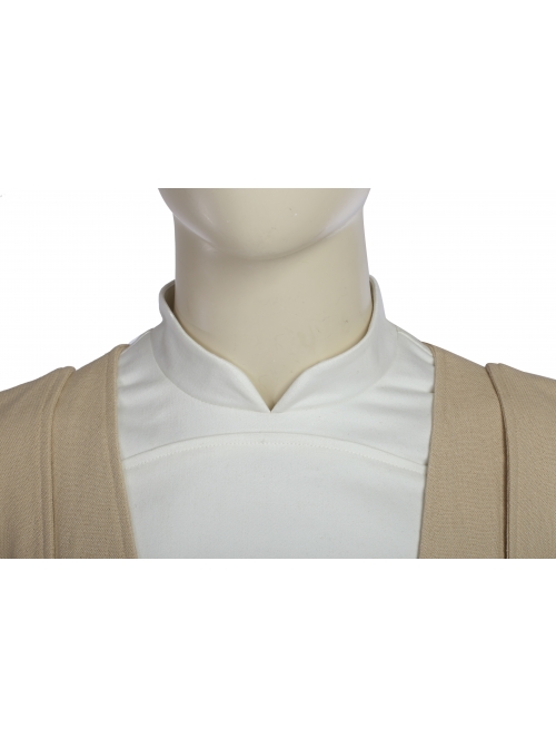 Star Wars The Last Jedi Luke Skywalker Halloween Cosplay Costume Khaki Cloak Full Set