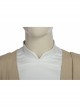 Star Wars The Last Jedi Luke Skywalker Halloween Cosplay Costume Khaki Cloak Full Set