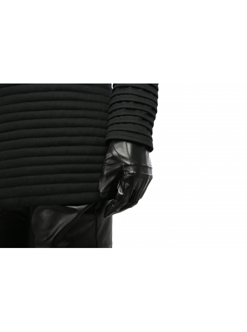 Star Wars The Last Jedi Kylo Ren Halloween Cosplay Costume Black Cloak Full Set