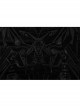 Black Small High Collar Circuit Board Pattern Printed Tight Punk T-Shirt