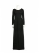 Star Wars The Last Jedi Leia Organa Solo Halloween Cosplay Costume Black Dress Full Set