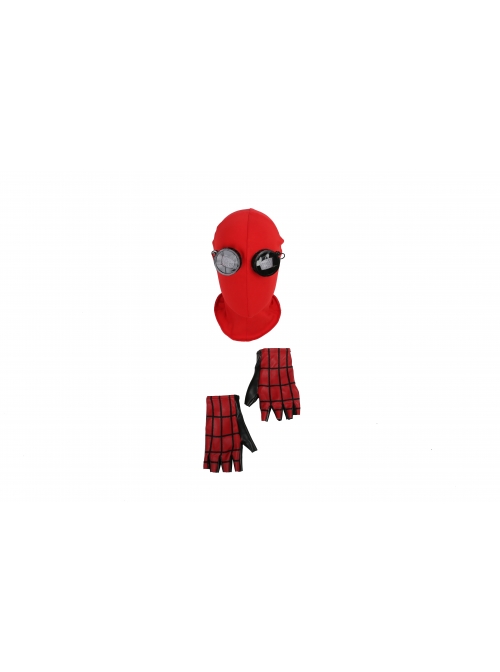 Spider-Man Homecoming Spider-Man Peter Parker Halloween Cosplay Costume Hoodie Full Set