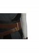 Star Wars The Last Jedi Rey Skywalker Halloween Cosplay Costume Black Vest Full Set