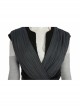 Star Wars The Last Jedi Rey Skywalker Halloween Cosplay Costume Black Vest Full Set