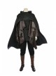 Star Wars The Last Jedi Luke Skywalker Halloween Cosplay Costume Black Cloak Full Set