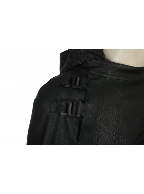 Star Wars The Last Jedi Luke Skywalker Halloween Cosplay Costume Black Cloak Full Set