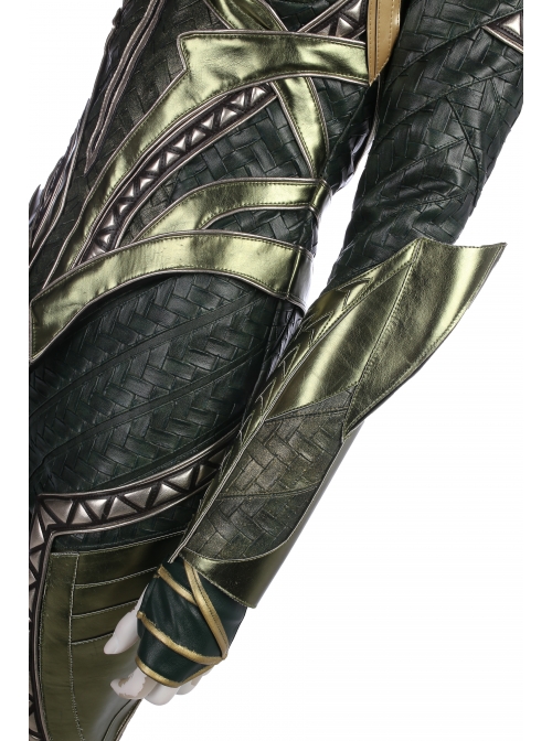 Justice League Aquaman Queen Mera Battle Suit Halloween Cosplay Costume Full Set