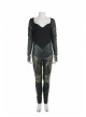 Justice League Aquaman Queen Mera Battle Suit Halloween Cosplay Costume Full Set