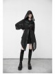 Sharp Wizard'S Hat National Embroidered Cross Belt Large Lantern Sleeve Black Gothic Chiffon Sunscreen Jacket