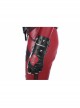 Game Batman Arkham City Harley Quinn Halloween Cosplay Costume Full Set