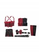 Game Batman Arkham City Harley Quinn Halloween Cosplay Costume Full Set