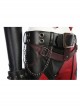 Game Batman Arkham City Harley Quinn Halloween Cosplay Costume Full Set