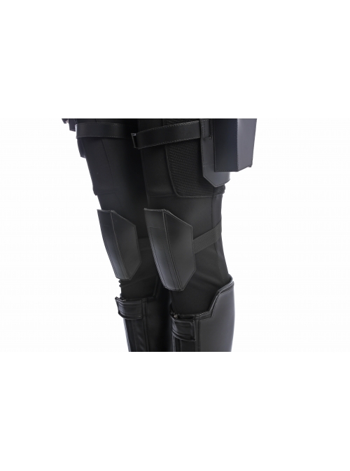 Avengers Infinity War Black Widow Same Black Bodysuit Halloween Cosplay Costume Full Set