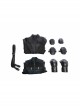 Avengers Infinity War Black Widow Same Black Bodysuit Halloween Cosplay Costume Full Set