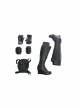 Avengers Infinity War Black Widow Same Black Bodysuit Halloween Cosplay Costume Full Set