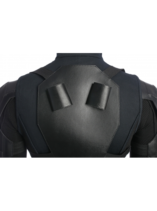 Avengers Infinity War Black Widow Same Black Bodysuit Halloween Cosplay Costume Full Set