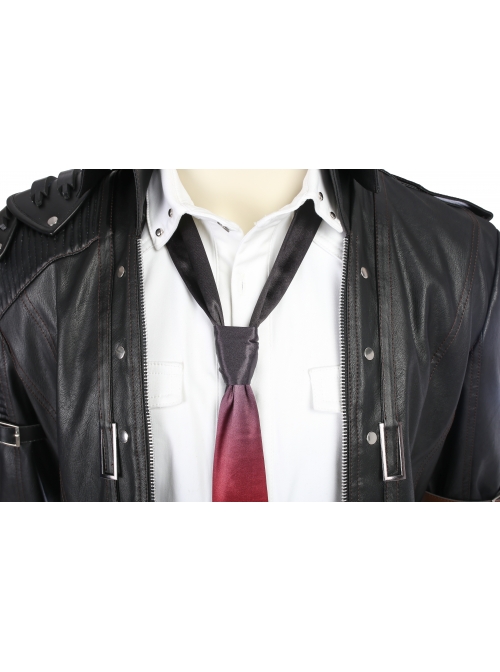 Playerunknown's Battlegrounds Male Role Halloween Cosplay Costume Black Windbreaker Full Set