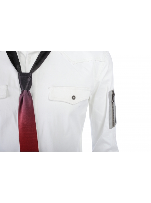 Playerunknown's Battlegrounds Male Role Halloween Cosplay Costume Black Windbreaker Full Set