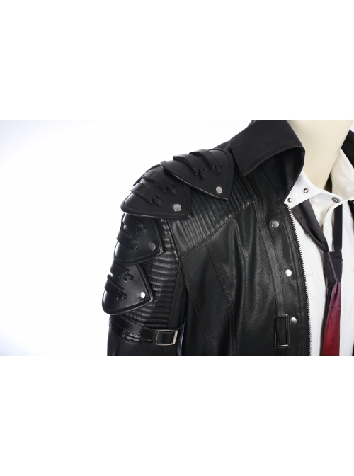 Playerunknown's Battlegrounds Male Role Halloween Cosplay Costume Black Windbreaker Full Set