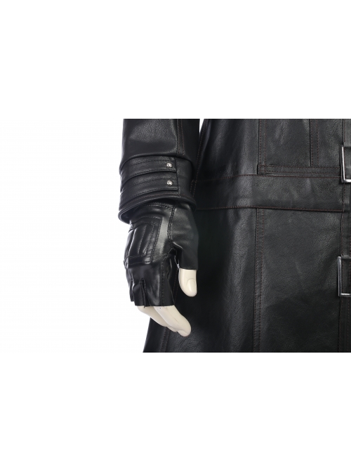 Playerunknown's Battlegrounds Male Role Halloween Cosplay Costume Black Windbreaker Full Set