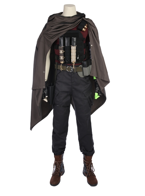 Deadpool 2 Cable Nathan Christopher Charles Summers Halloween Cosplay Costume Full Set
