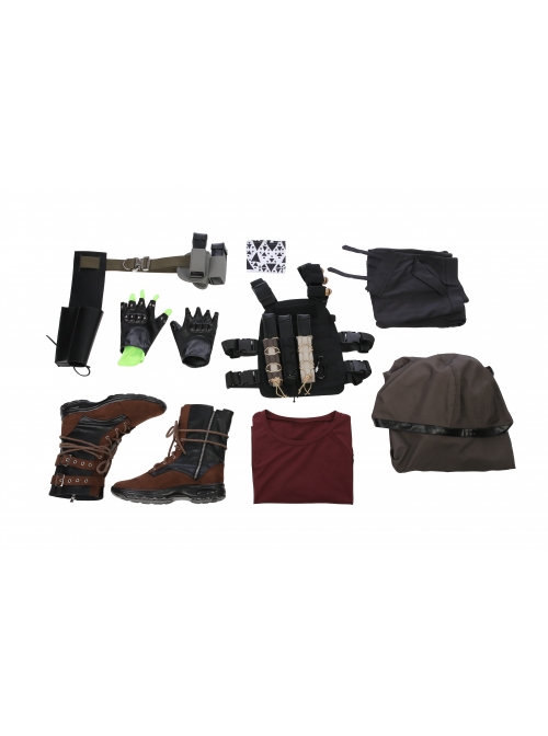 Deadpool 2 Cable Nathan Christopher Charles Summers Halloween Cosplay Costume Full Set